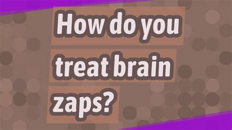 It continually got better. . Brain zaps when tired reddit